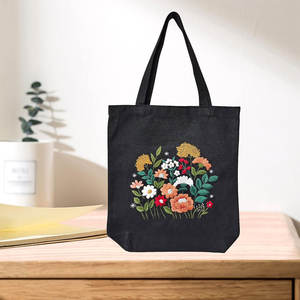 Bolsa de Mano Bordada a Mano a Precio Económico al por Mayor para Mujer, Bolsa de Lona Personalizada Hecha a Mano, Bolsa de Lona con Bordado Personalizado - Product Image 4