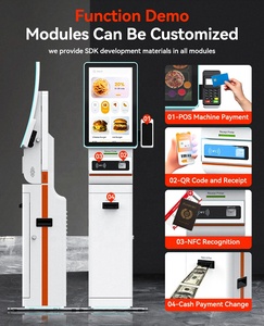 Kiosque libre-service USW avec imprimante, distributeur de billets et fonction d'échange de monnaie, borne de paiement libre-service avec distributeur de billets ATM - Product Image 3