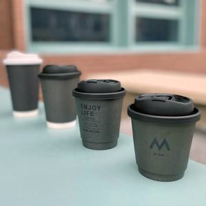 Vasos de papel para manualidades de doble pared desechables, respetuosos con el medio ambiente, 10oz, 12oz, 16oz, logotipo personalizado, relleno en caliente, bebidas carbonatadas, Tequila - Product Image 6