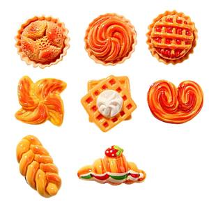 Simulación Artificial <span class=keywords><strong>pan</strong></span> en miniatura Linda comida falsa DIY resina <span class=keywords><strong>dulce</strong></span> Flatback cabujón joyería colgante casa <span class=keywords><strong>de</strong></span> muñecas artesanía - Product Image 5