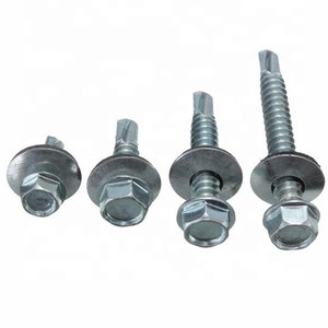 Tornillo Autoperforante con Cabeza Hexagonal DIN7504K, Certificado RoHS, para Aplicaciones de Fijación en la Construcción, Suministro de Fábrica - Product Image 1