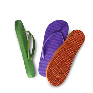 Dép cao su trơn nam, dép lê nữ, dép lê trắng đi biển, dép lê đám cưới, bán buôn - Product Image 3