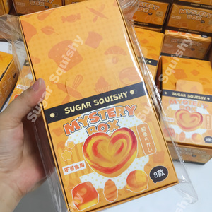 ชุดของเล่นบีบคลายเครียด SugarSquishy แบบกล่องสุ่ม 8 ชิ้น ขายดีข้ามพรมแดน เนื้อนุ่มเด้งคืนรูปช้า - Product Image 3