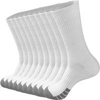 Chaussettes de basketball surdimensionnées de couleur unie haute performance, antidérapantes, en coton, confortables pour le sport et la course à pied pour hommes