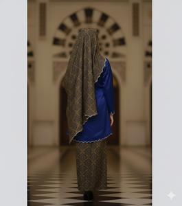 Kilang OEM, production sur mesure de kebaya songket décontractée et respirante pour femmes avec pukal - Marque privée exclusive - Product Image 5