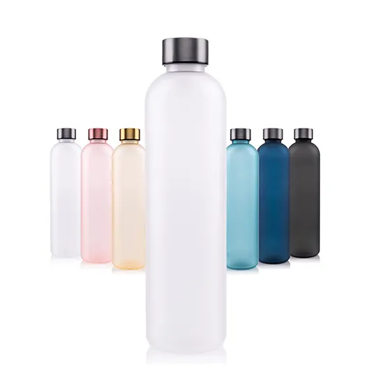 Northfox 32oz frosted Time Marker printing Tritan Motivational fitness 1000ml plastic Sport water bottle gradient color