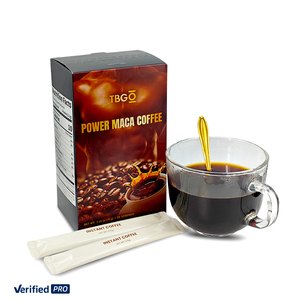 Café Instantáneo Personalizado OEM, Arabica Negro X Power, Polvo de Maca Plus en Bolsas, Bebidas Energéticas, Café Tostado para Hombres - Product Image 5