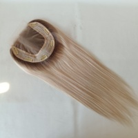 Vente en gros usine : Topper 100% cheveux humains, 6x6 7x7 8x8 7x8, avec dessus en dentelle et dos tissé, nœuds invisibles, respirant, pour femmes souffrant de perte de cheveux