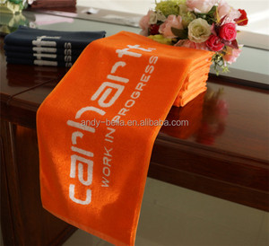 Superdry 100% Cotton Dệt Logo Khăn Hấp Thụ Jacquard Thể Thao Mồ Hôi Khăn Phòng Tập Thể Dục Tùy Chỉnh In Jacquard Velour Golf Tập Thể Dục Khăn - Product Image 2