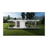 Maison moderne de luxe mobile Espace capsule Capsule Espace mobile pour camping Espace hôtelier