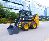 Xuzhou Menawarkan XC750K XT750 0.6m³ Bucket Skid Steer Loader untuk Dijual