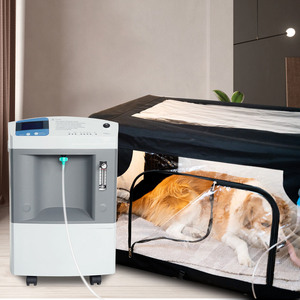 ตัวกรองออกซิเจนในยีนสำหรับสัตว์เลี้ยง10L ใช้ในโรงพยาบาลสัตวแพทย์ - Product Image 1