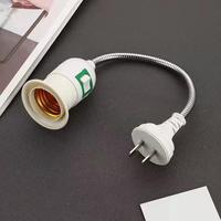 Adaptateur de support de lampe fileté E27 Ampoule Accessoire de caméra Socket Pièce de réparation électronique