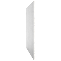 Plaque de plâtre moderne avec face en papier, imperméable et résistante à l'humidité, pour la maison, la chambre, la salle de bain, le plafond et les cloisons.