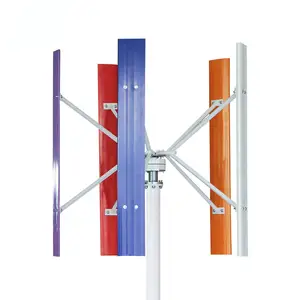 5 шт., вертикальная ветровая турбина