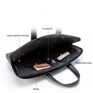 High Quality Oxford Cloth Conference Bags Ecofriendly Briefcase Bag for Men Business with Pocket Waterproof <b>Laptop</b> Bag 15.6 Inch - Product Image 3
