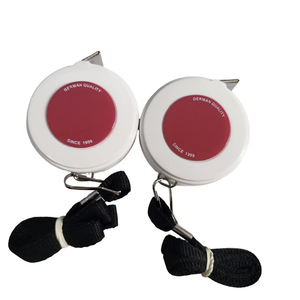 Ruban à mesurer auto-enroulant de 2 m, métrique, avec verrouillage automatique, corps en plastique et crochet de fixation pour vêtements et usage domestique - Product Image 2