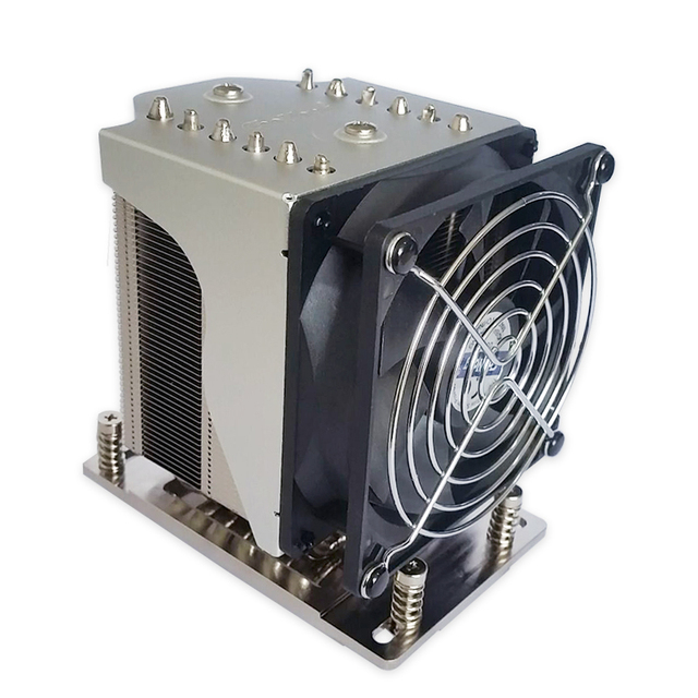3U Server Cooler 300W TDP CPU Heatsink with Heatpipe for AMD EPYC SP3 Socket TR4 Server Processor