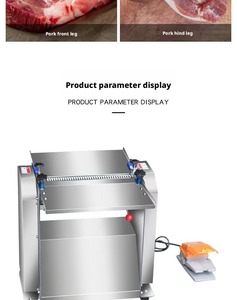 Nouvelle machine à peler la peau de porc en acier inoxydable 304, équipement de traitement de la viande à haute efficacité pour abattoir - Product Image 5