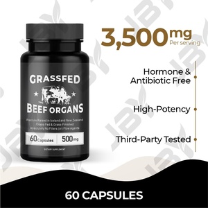 JBY 牛臓臓器サプリメント 牛肝臓 5 in 1 ブレンドカプセル 牛臓臓器複合カプセル - Product Image 6