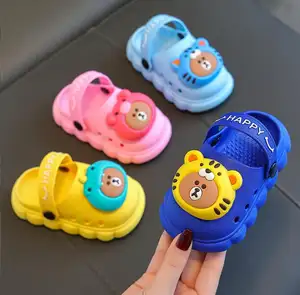 New Arrival Summer Beach Slides Shoes Children Sandals High Quality Cartoon Cute Non-slip Slipper Clogs For Kids