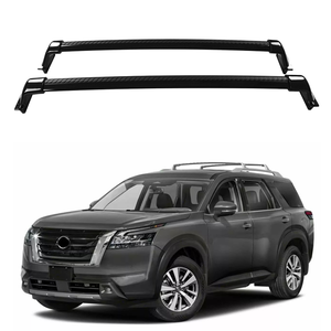 Barres transversales de toit en aluminium pour Nissan Pathfinder 2021-2025 – Accessoires extérieurs 4x4 - Product Image 1