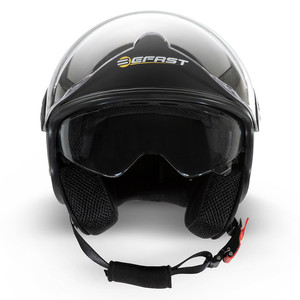 Casco Befast Rapid II Jet doble visera negro mate XXL - Product Image 2