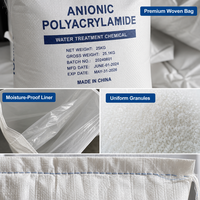 Poliacrilamida Aniónica Floculante, Peso Molecular de 12 Millones, Polvo Blanco