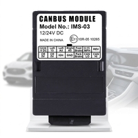 Module d'interface CAN Bus pour véhicules utilitaires, sortie de signal de vitesse, de marche arrière et de freinage 12V 24V