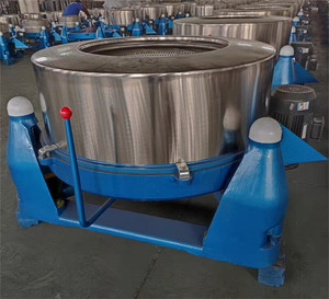 Suministro Directo de Fábrica: Extractor Centrífugo Industrial de Acero Inoxidable con Trípode y Freno de Emergencia - Product Image 2