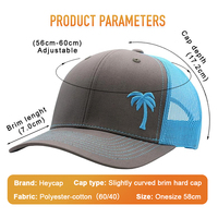 Gorras de golf snapback de malla tipo trucker con bordado 3D de precisión RTS, las más populares, con visera ligeramente curvada, para hombre