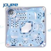 Fabricant de spas extérieurs commerciaux JOYEE, bain à remous en acrylique Aristech pour 5 personnes avec système Balboa pour les centres de villégiature et les villas