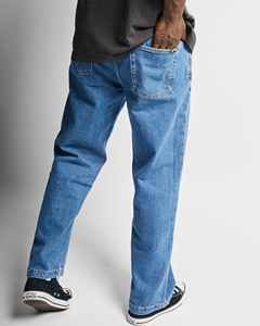 Nouveaux hommes trou de genou fermeture éclair nouveaux hommes pantalons de moto fermeture éclair jeans - Product Image 3