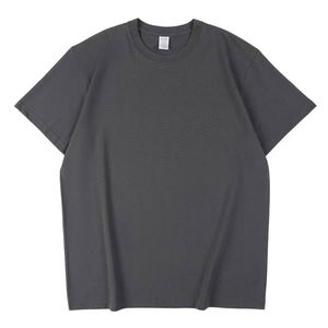 Design Custom logo Pure Cotton T-<b>shirt</b> High Quality Solid Color Casual Style logo Custom Design - Product Image 3