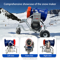 Machine à neige à basse température en stock direct usine pour stations de ski et sites scéniques hivernaux