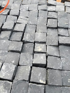 Pierre cubique de pierre de granit noir de pavé naturel de granit de prix bas pour l'allée de brique - Product Image 5