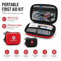 Sac de rangement médical professionnel en EVA et PU pour l'extérieur, trousse de premiers secours étanche pour la maison, la voiture, le camping et les urgences - Vente en gros usine