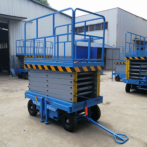 Plateforme élévatrice mobile à ciseaux Jinan Minyuan Machinery Equipment, 4-16 mètres, électrique et hydraulique, pour travaux de construction et autres applications. - Product Image 2