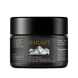 Suplemento Mineral Energético de Resina de Shilajit del Himalaya 100% Pura con Certificación GMP, con Más de 85% de Ácido Húmico, Beneficios Antioxidantes y de Belleza - Product Image 1
