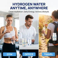 Comprimé d'eau à hydrogène moléculaire à dissolution rapide, antioxydant, molécules H2, nutrition cellulaire équilibrée