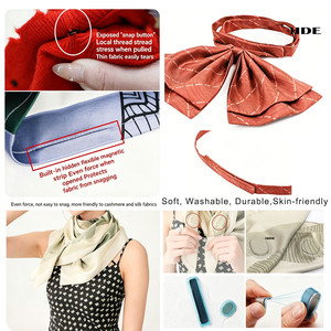 Boutons-pression magnétiques ronds colorés en TPU, fermoirs en caoutchouc à coudre pour vêtements, sacs à dos, sacs fourre-tout et sacs de rangement - Product Image 2