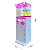Mini machine à griffes, jeu d'arcade à monnayeur, grue de jeu en acier inoxydable, distributeur de peluches, multilingue, sans fil