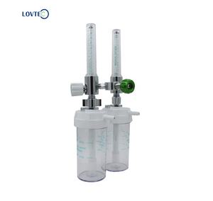 ATOR-14 الطبية الأكسجين مزدوجة أنبوب مقياس الجريان اسطوانة غاز استشعار الضغط الأخضر - Product Image 3