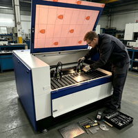 Machine de découpe laser CNC pour métaux et non-métaux 1390, double source lumineuse, contrôleur Ruida, longue durée de vie, source laser à fibre JPT 1300*900mm