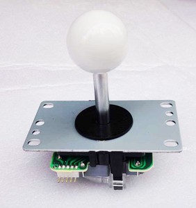 Joystick de Fabricante, Control Remoto <span class=keywords><strong>para</strong></span> Juegos, Controlador de Juegos Arcade, Palanca Circular, Bola Roja, Funciona con Monedas, Acero Inoxidable - Product Image 2