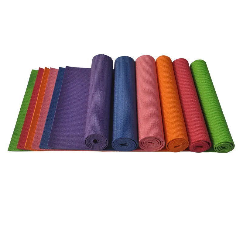 Almohadilla antideslizante ecológica para ejercicio físico, almohadilla para Pilates, ejercicios de suelo, esterilla de Yoga de PVC gruesa personalizada