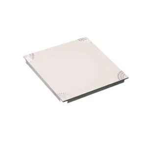 Panneau de construction de plafond en aluminium perforé, 30x30, faux carreaux, vente en gros