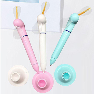 Bolígrafo LED alimentado por USB de fábrica al por mayor, ventilador portátil de escritorio colorido, batería de viento de tres velocidades para mesa de exhibición de regalo - Product Image 4