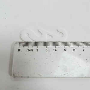 Juke Plastics Plastic PP <b>Hooks</b> <b>S</b> Shaped White Adjustable Ear Protector For Mask Cross Border Ecommerce Factory Stock - Product Image 4