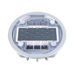 Luz LED Solar de Seguridad para Pavimento, Resistente al Agua IP68, con Alcance Visual de Más de 1000m, Tipo Ojo de Gato - Product Image 1